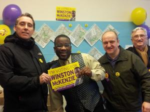 North Croydon by election with Winston