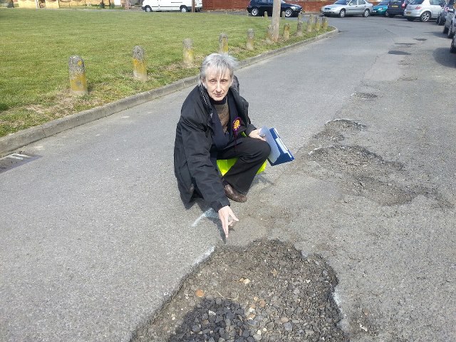Geoff Courtenay potholes